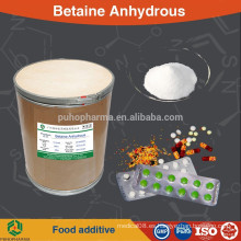 Betaine polvo anhidro (glicina betaína) alimentos / farmacia / alimentación / grado cosmético